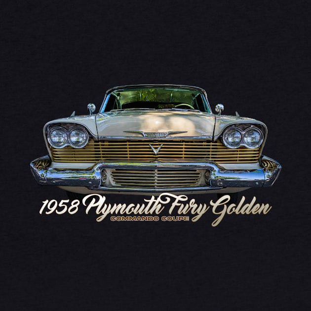 1958 Plymouth Fury Golden Commando Coupe by Gestalt Imagery